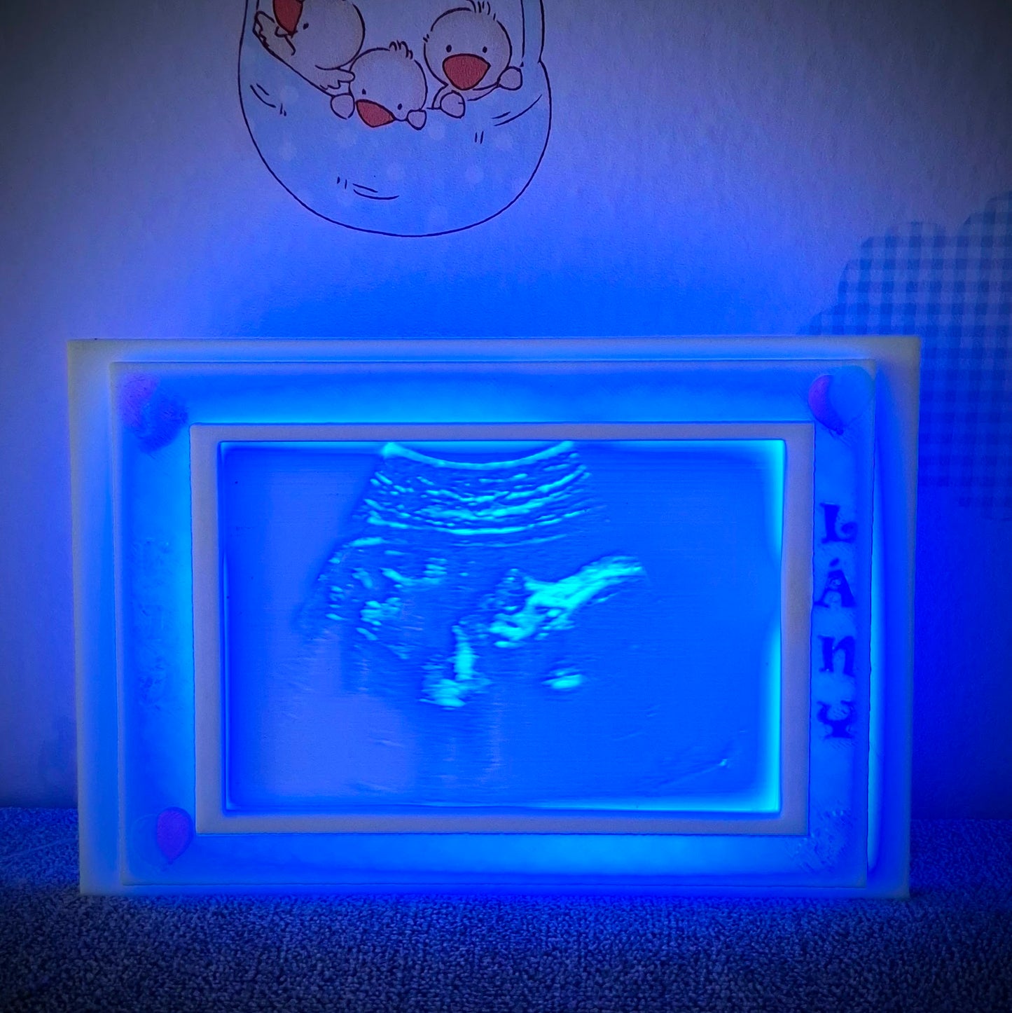 Heart-shaped crafty gift box with customizable inscription