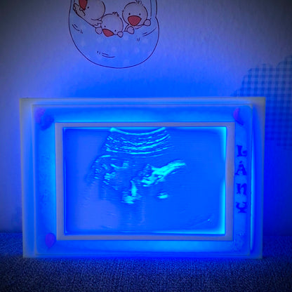 Heart-shaped crafty gift box with customizable inscription