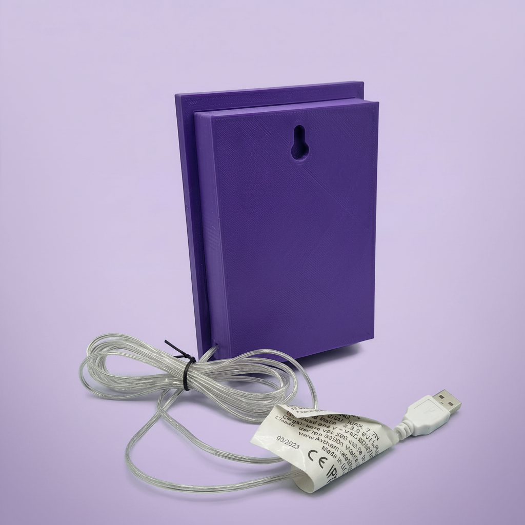 Heart-shaped crafty gift box with customizable inscription